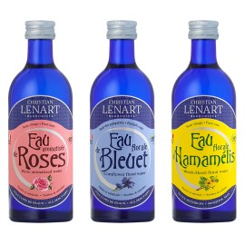 Pack 3 Eaux Florales Classiques, Roses, Bleuets, Hamamélis 200 ml